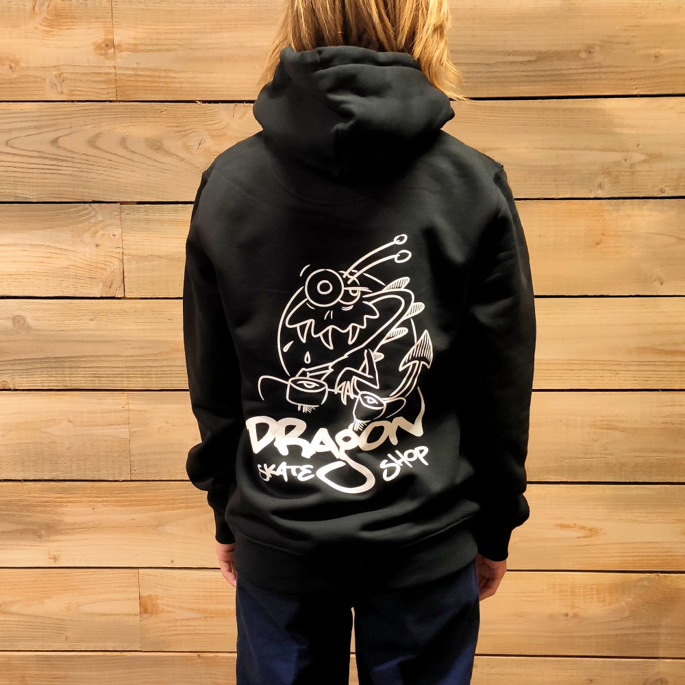 Dragon Hoodie black Dragon Skate Shop